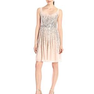 Adrianna Papell Sequined Formal Dress